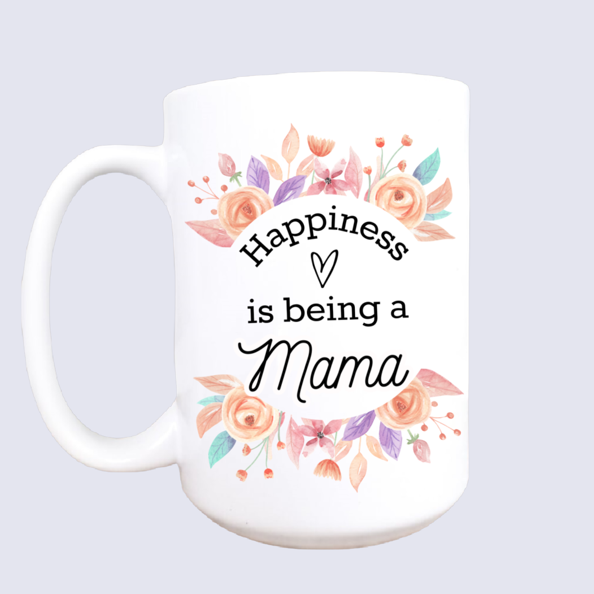 Mug and Mini - 15oz Rainbow mama ceramic coffee mug