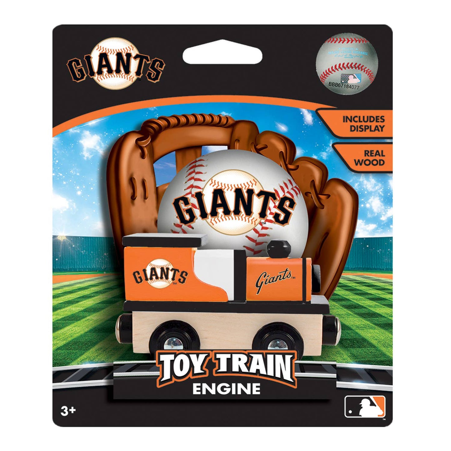 San Francisco Giants Toy Train Engine