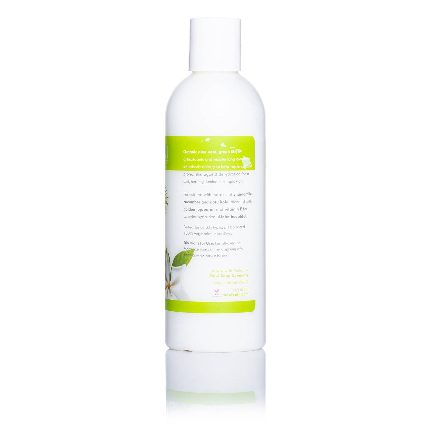 Gardenia Body Lotion w/ Avocado Oil, Cucumber & Vit. E, 8 oz