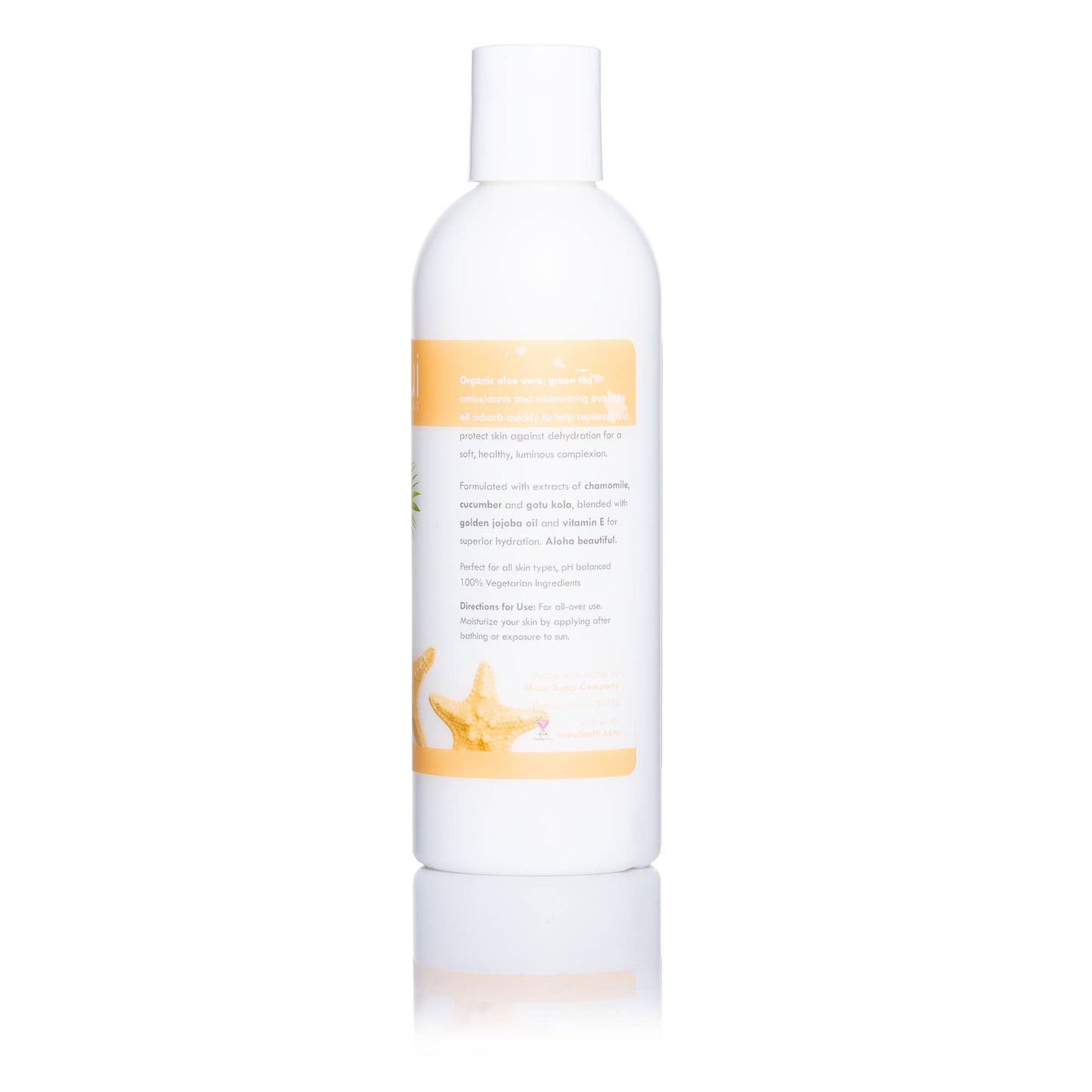 Island Sands Body Lotion w/ Avocado Oil, Cuc. & Vit. E, 8 oz