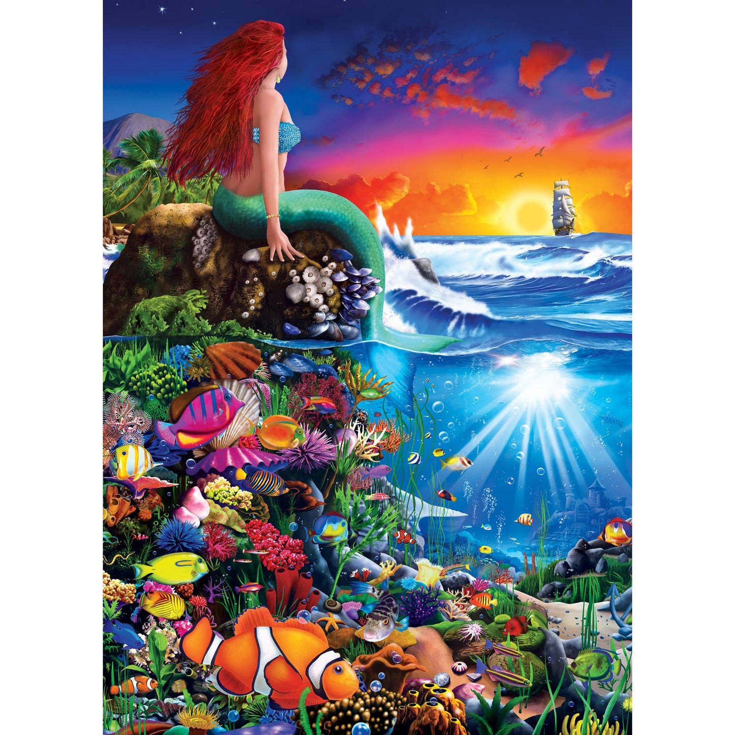 Classic Fairy Tales - Little Mermaid 1000 Piece Puzzle