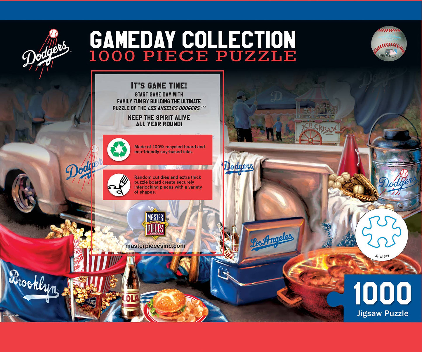 Los Angeles Dodgers - Gameday 1000 Piece Puzzle