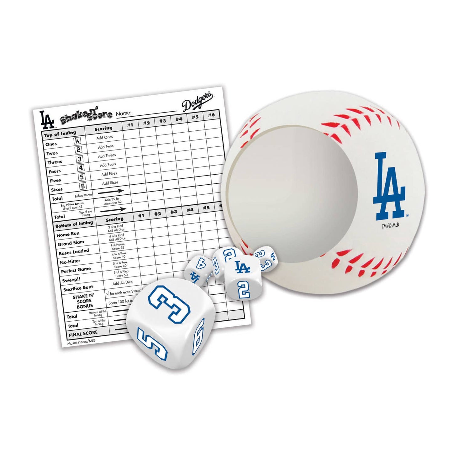 Los Angeles Dodgers Shake n' Score