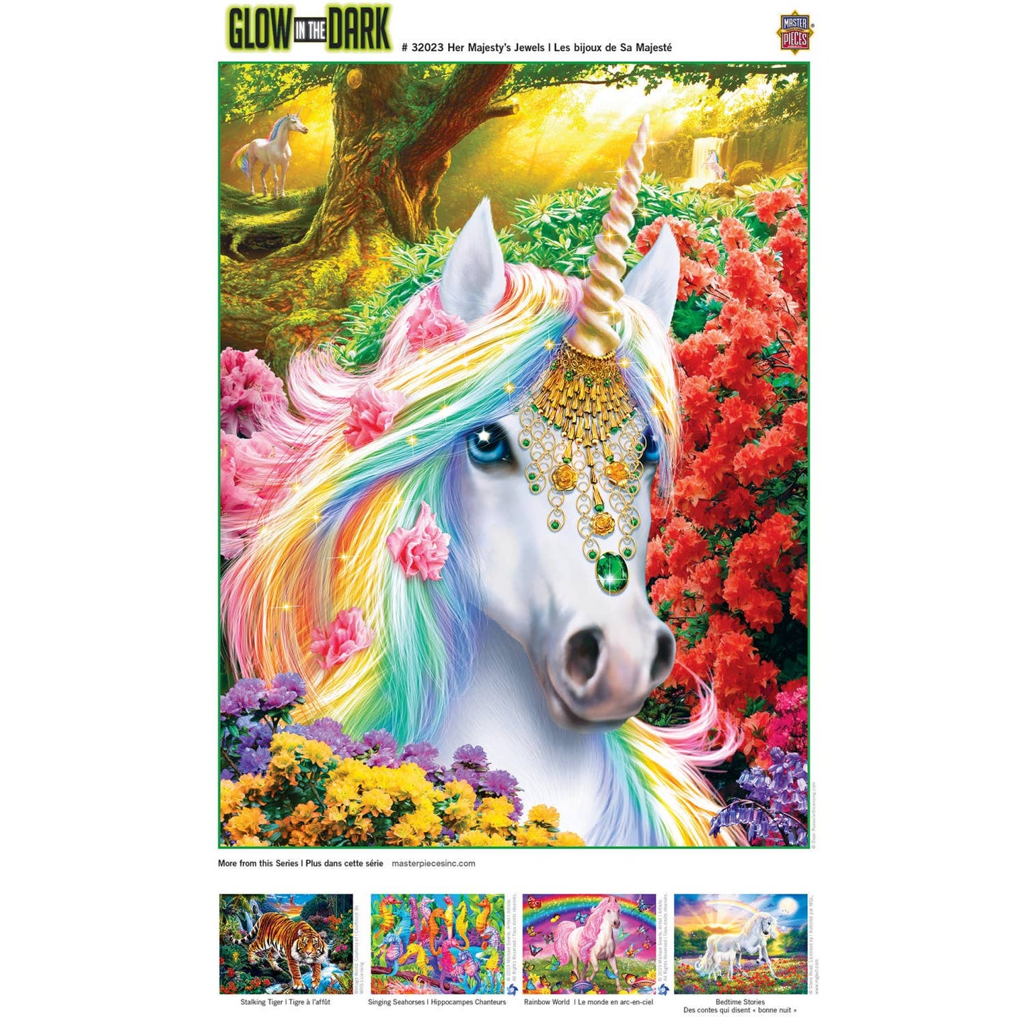 Glow in the Dark - Her Majesty's Jewels 300 Piece Puzzle