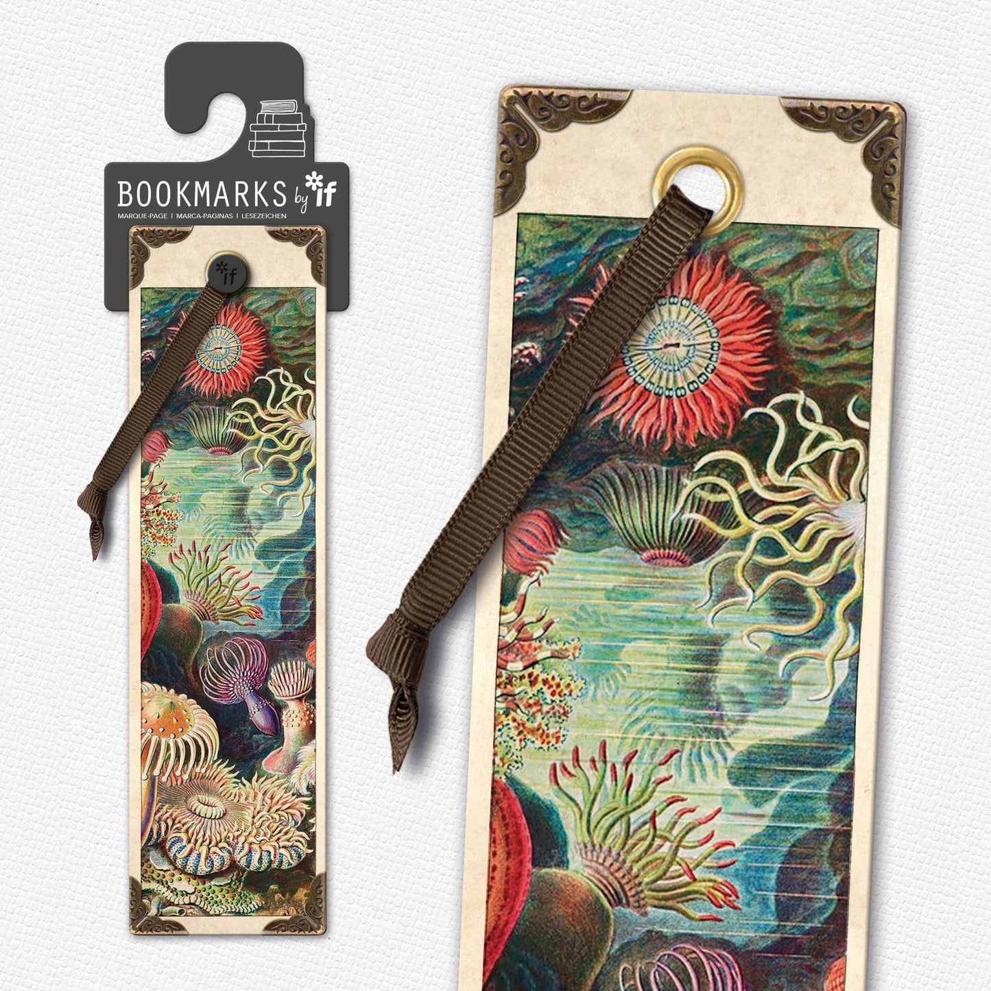 Vintage Bookmarks: Bees & Flowers