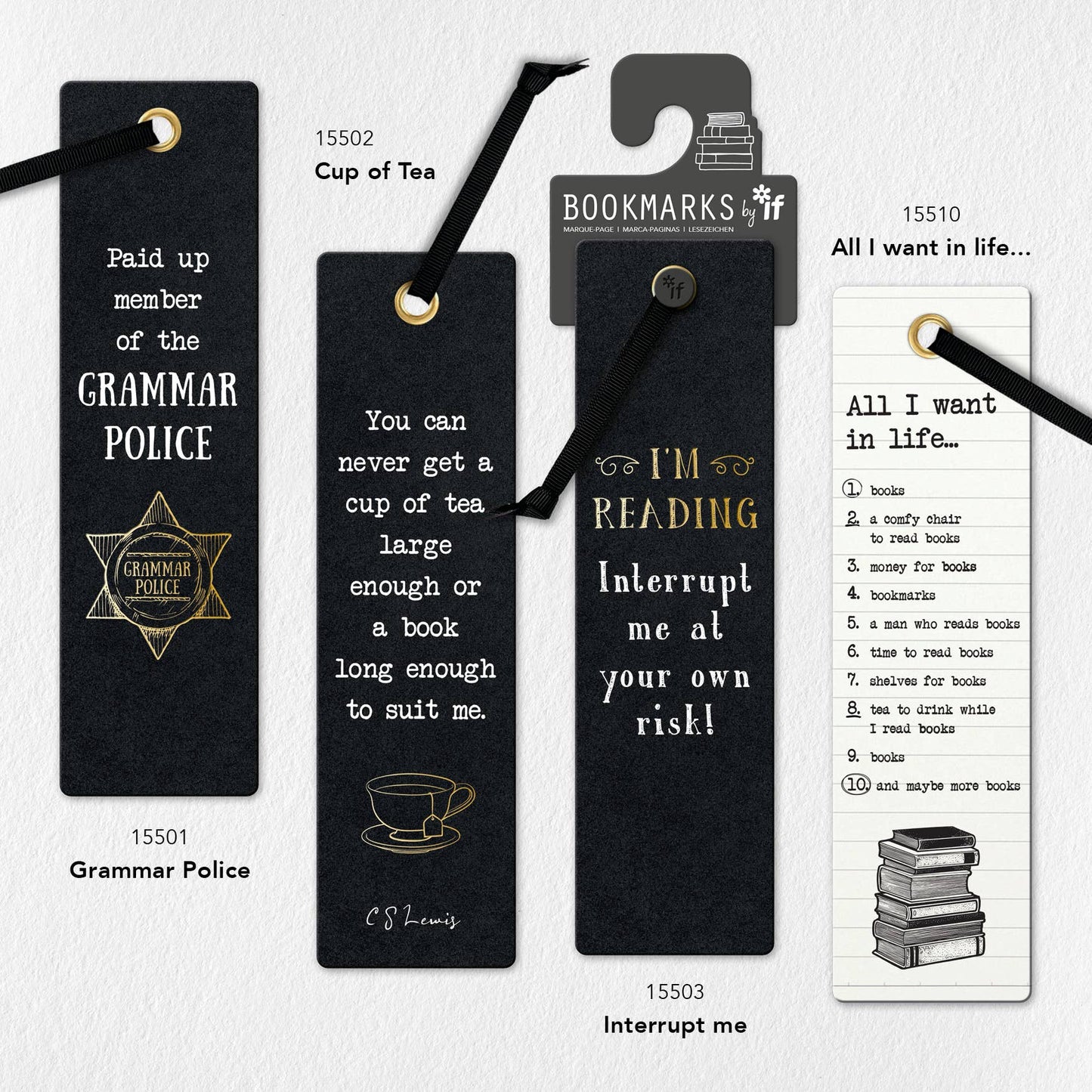 Literary Bookmarks: We're All Mad Here