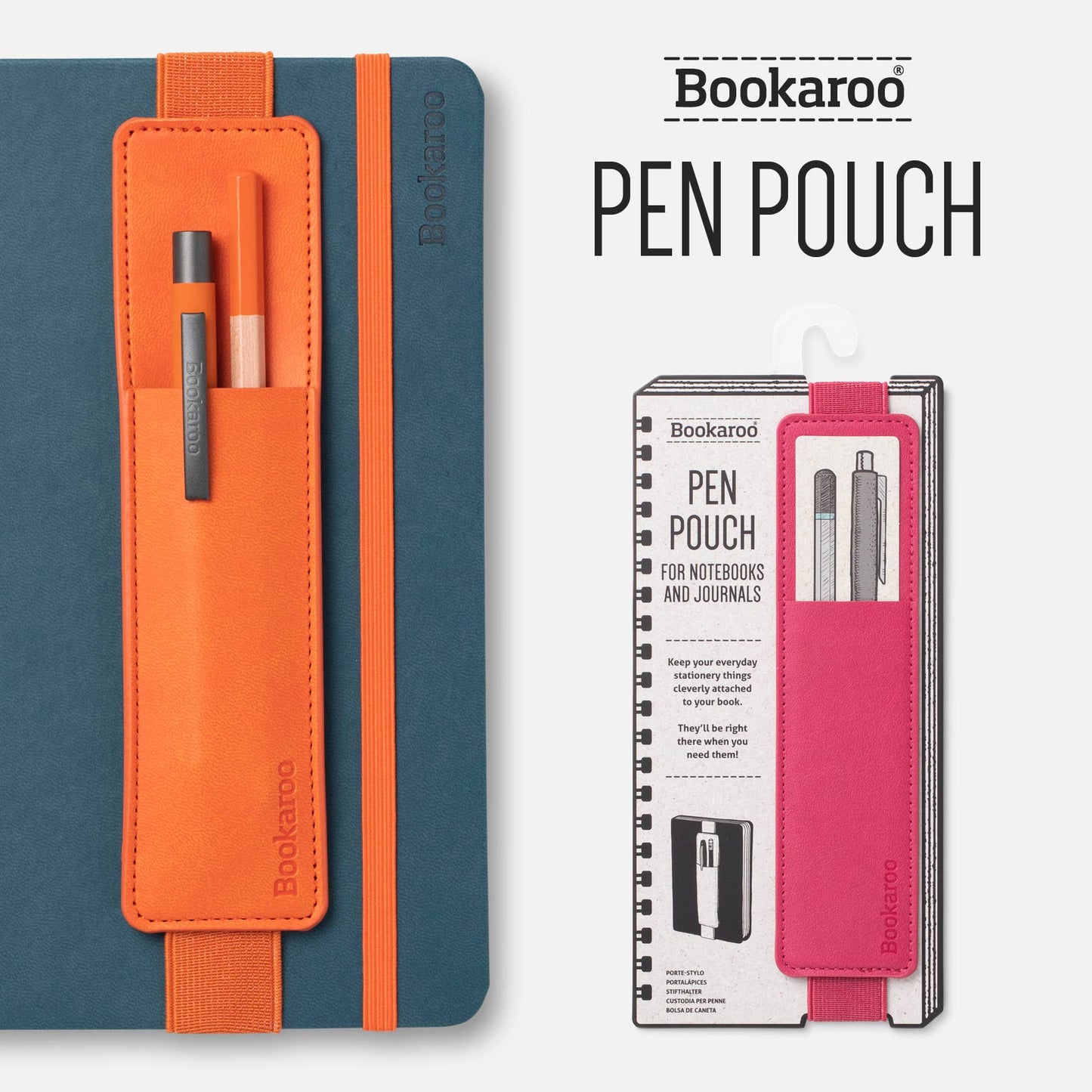 Bookaroo Pen Pouch: Pink