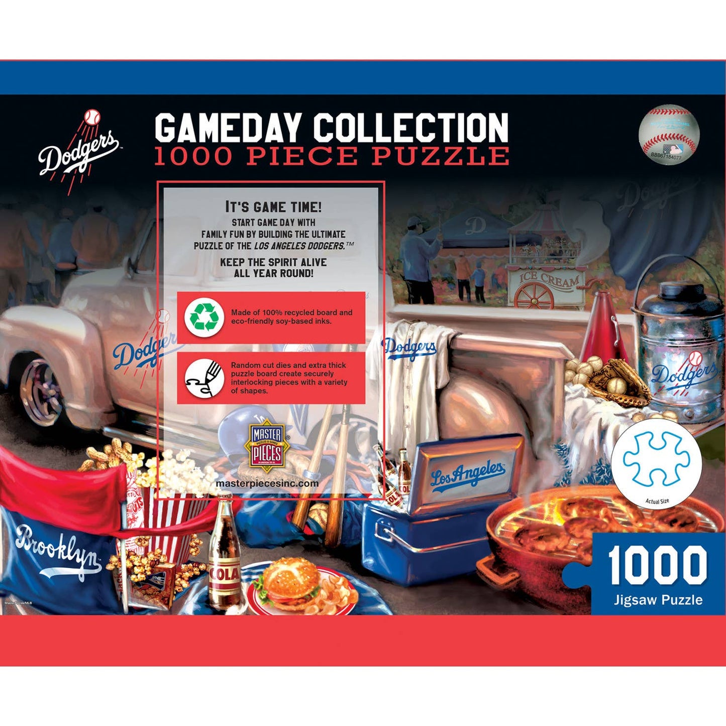 Los Angeles Dodgers - Gameday 1000 Piece Puzzle