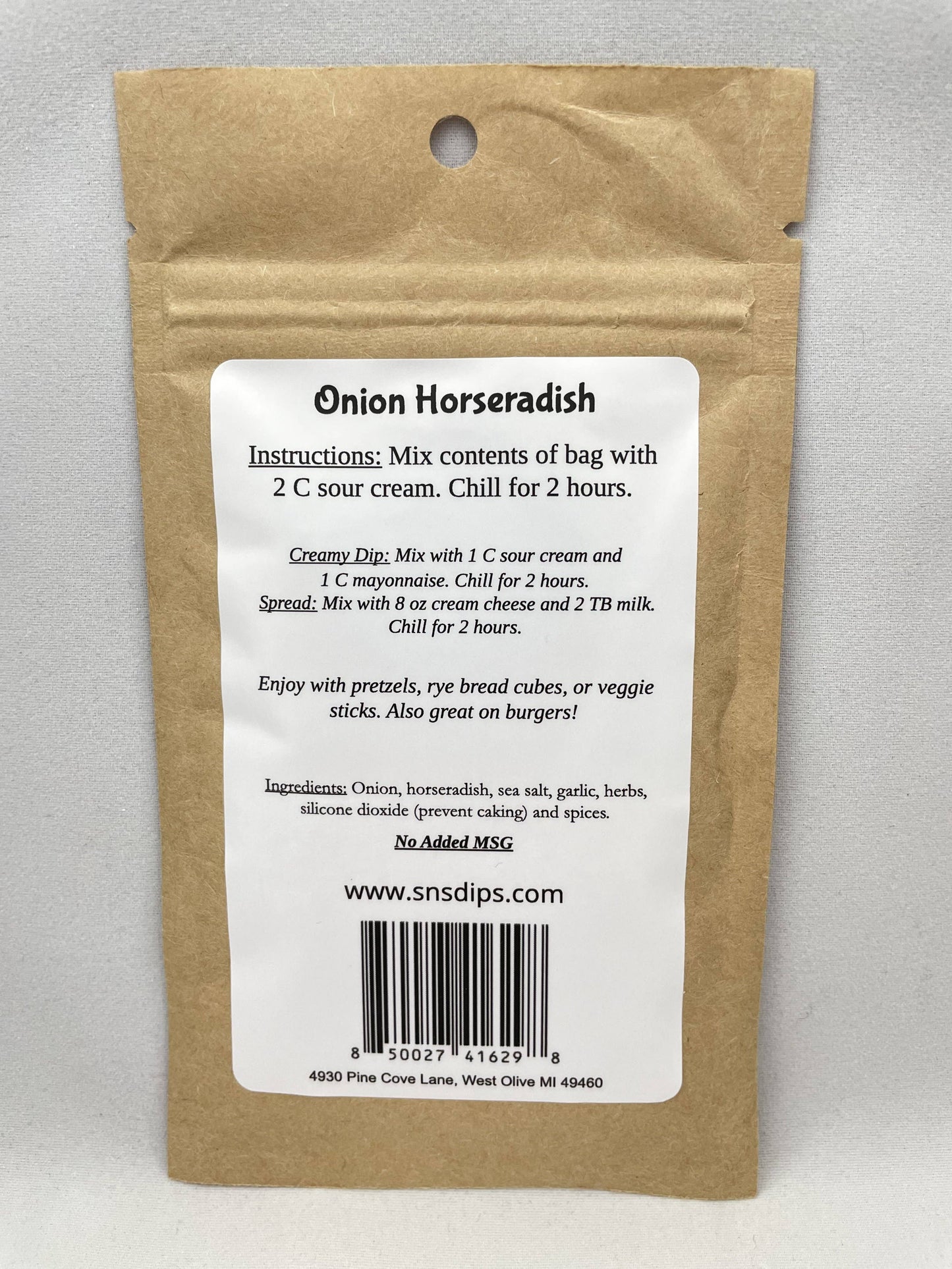 Onion Horseradish Mix