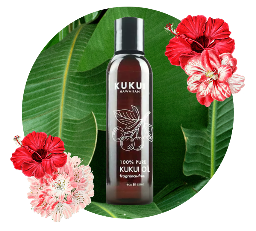 Pure Kukui Oil, Fragrance-Free 4 oz