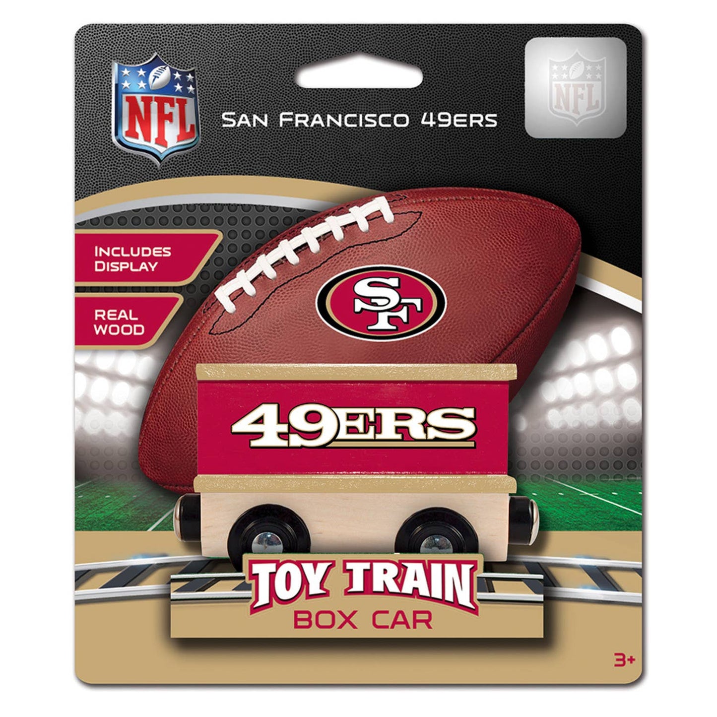 San Francisco 49ers Toy Train Box Car