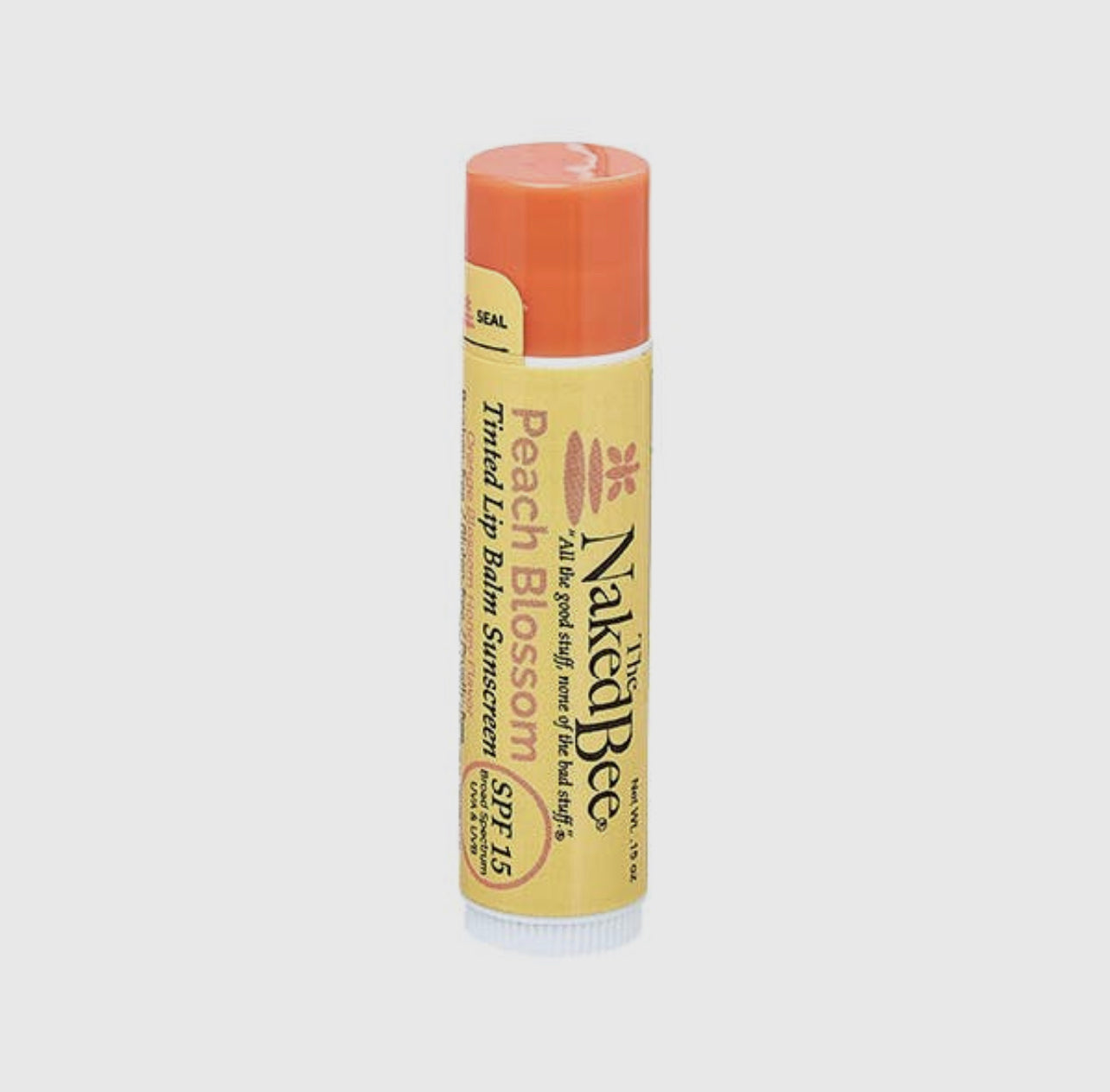 SPF 15 Tinted Lip Balm - Orange Blossom in Peach Blossom Tint