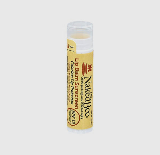 SPF 15 Lip Balm - Orange Blossom Clear