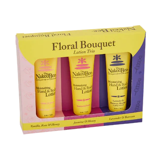 Hand and Body Lotion Trio - Floral Bouquet