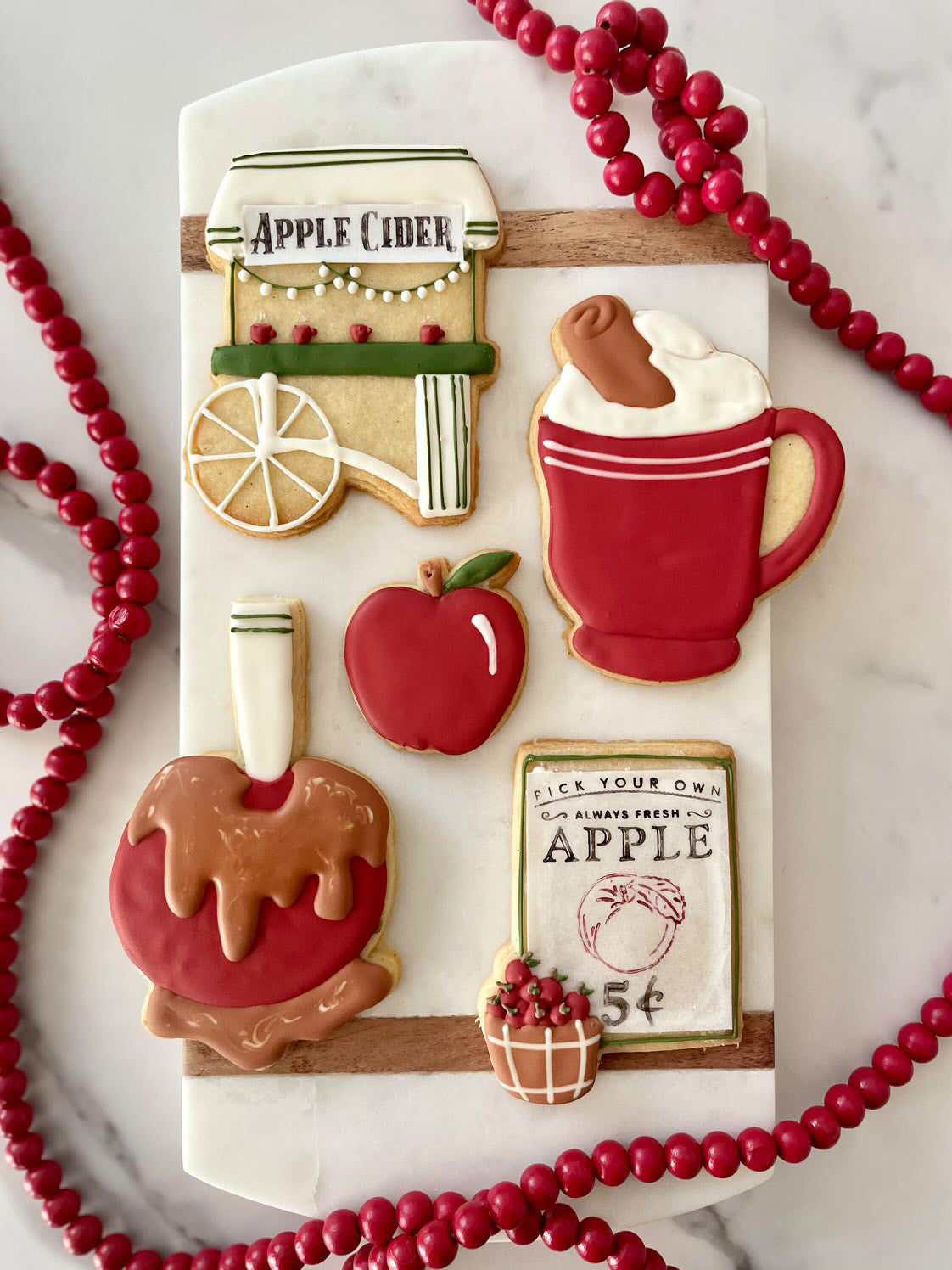 Autumn Apple Harvest - Cookie Decorating