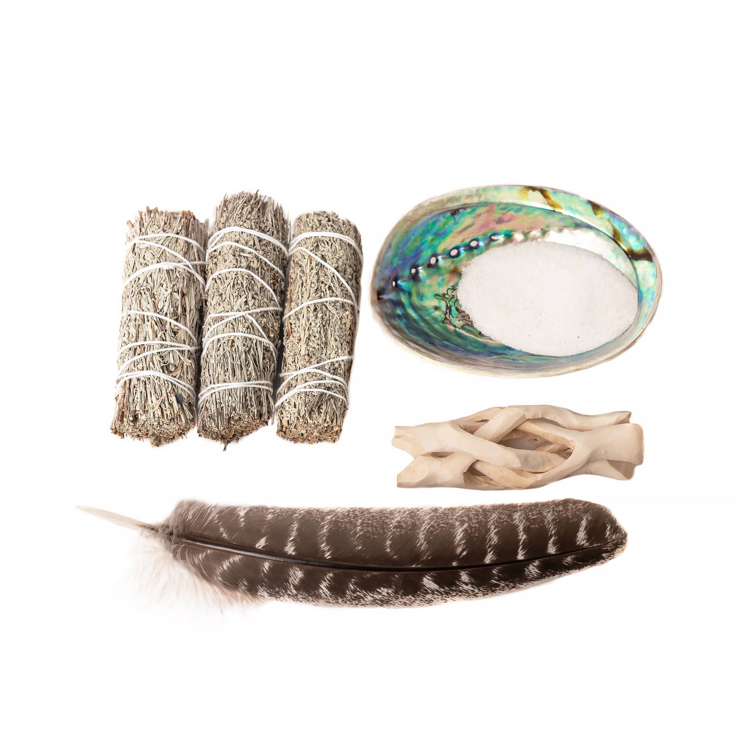 Blue Sage Cleanse Wealth and Abundance Kit