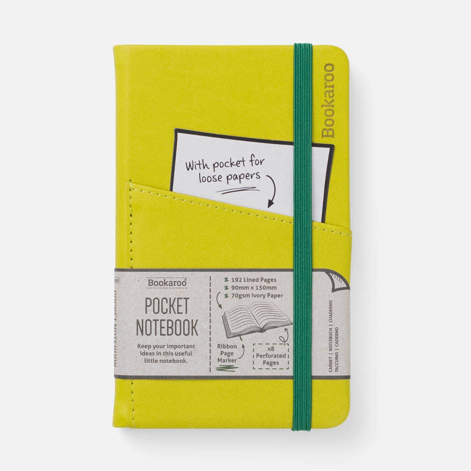 Bookaroo A6 Pocket Notebook: Purple