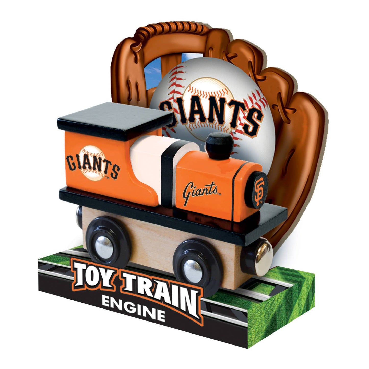 San Francisco Giants Toy Train Engine