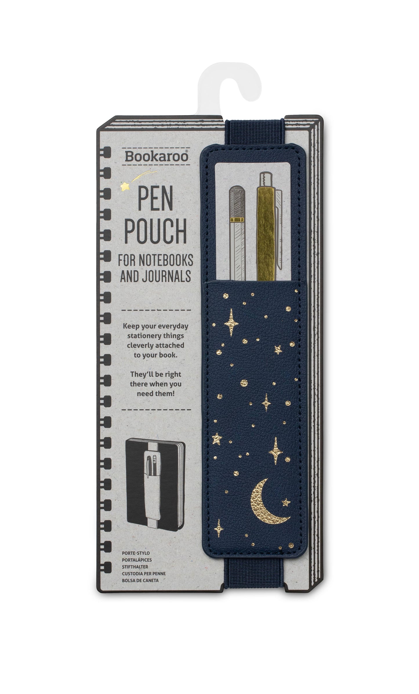 Bookaroo Moon & Stars Stationery: A5 Notebook