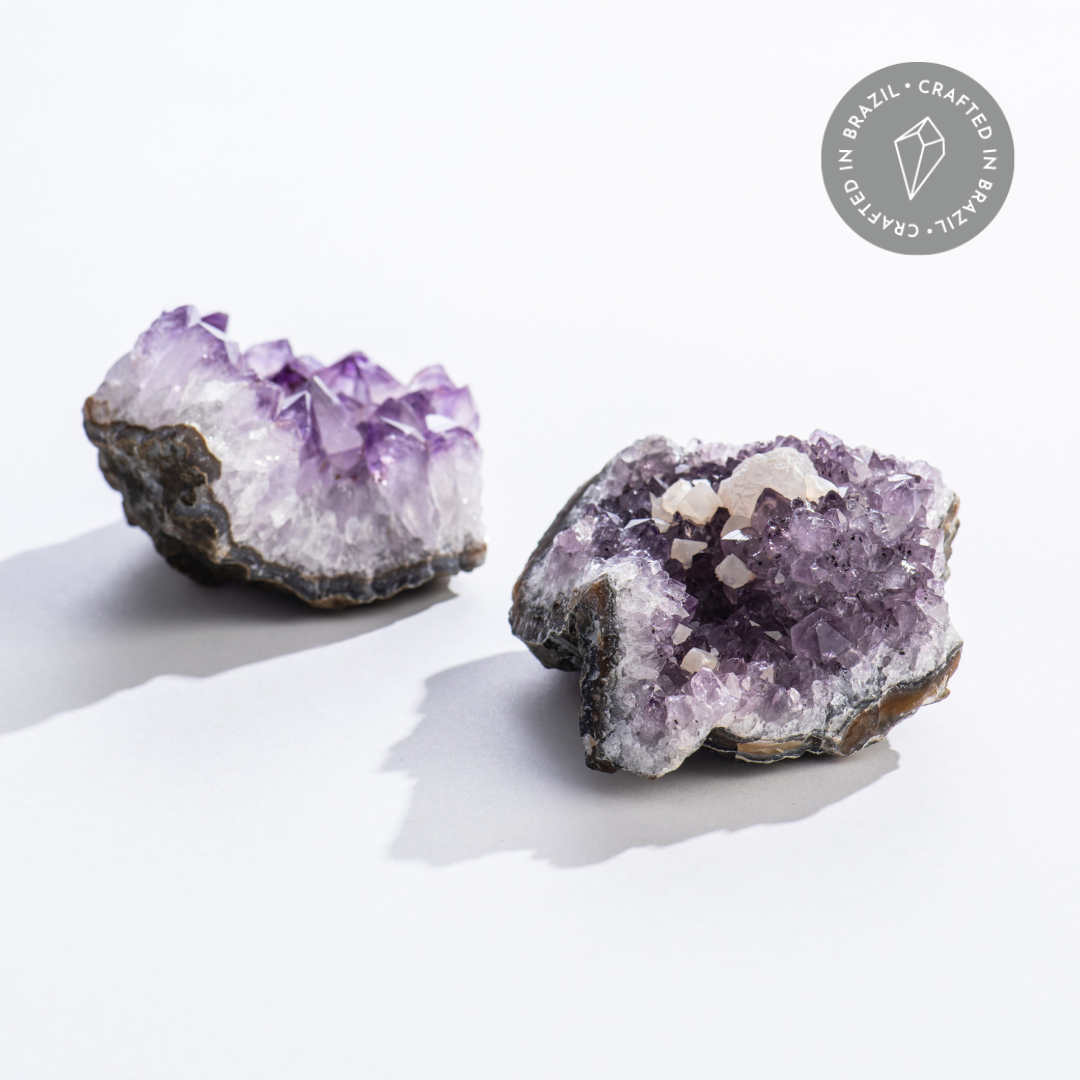 Amethyst Crystal Clusters (3" - 4")