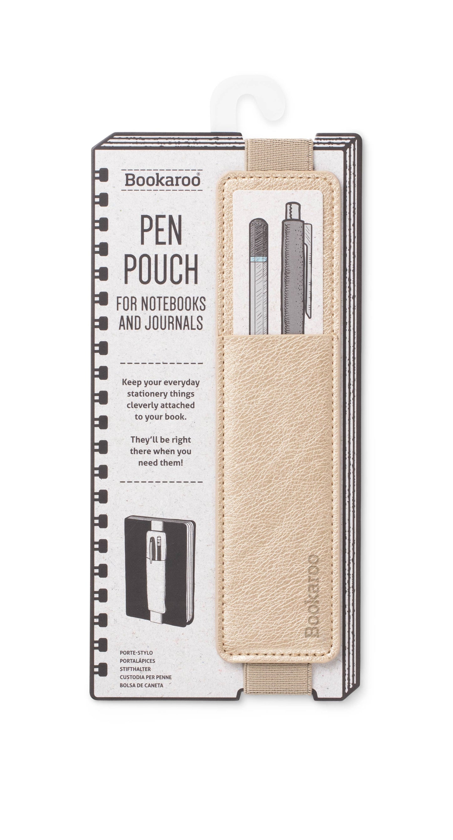 Bookaroo Pen Pouch: Black
