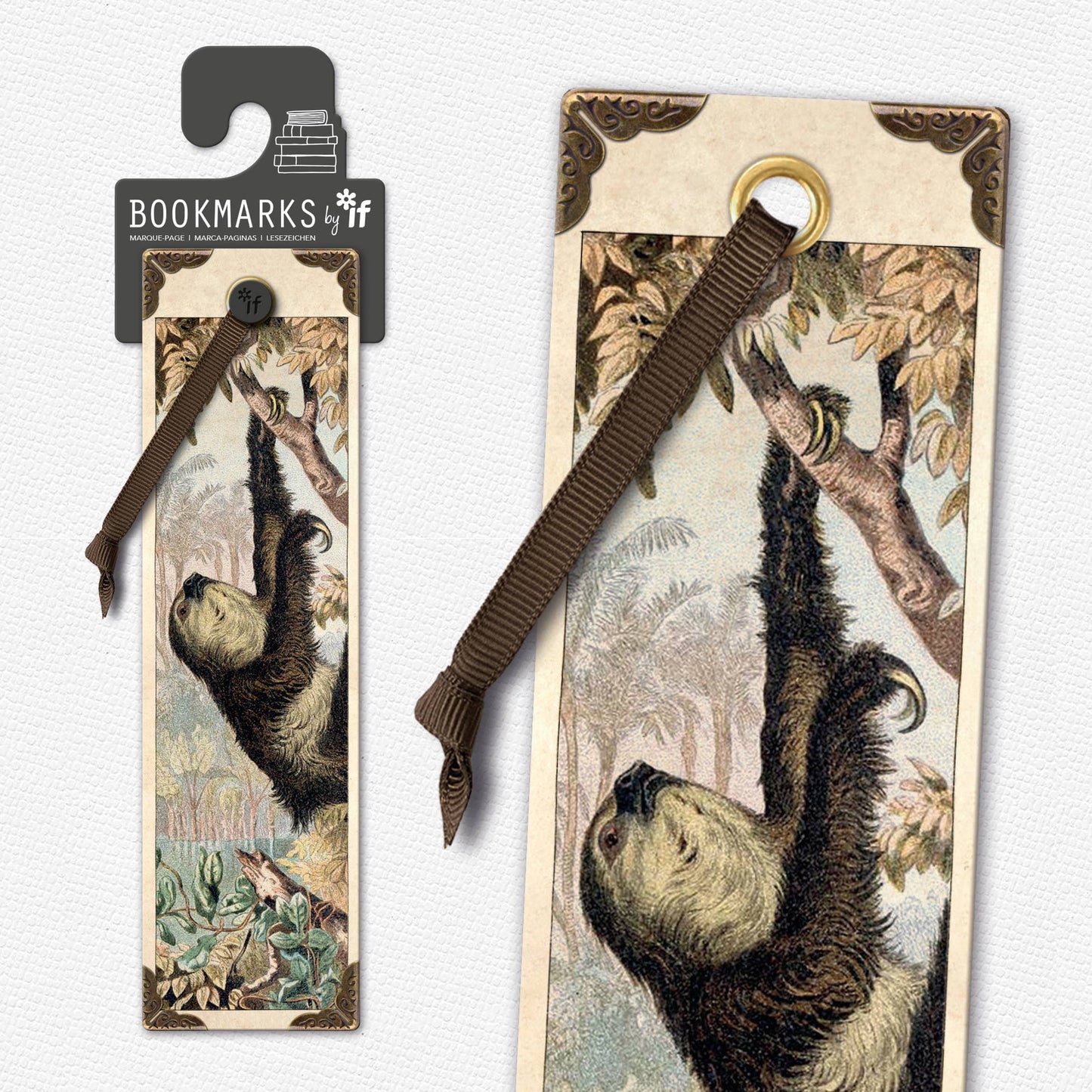 Vintage Bookmarks: Bees & Flowers