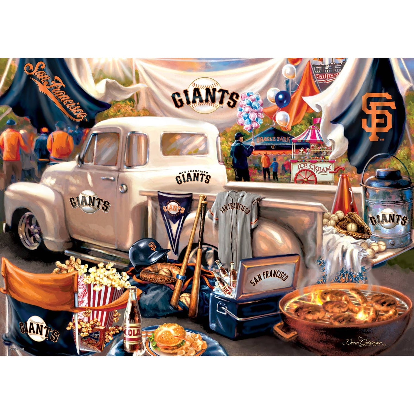 San Francisco Giants - Gameday 1000 Piece Puzzle