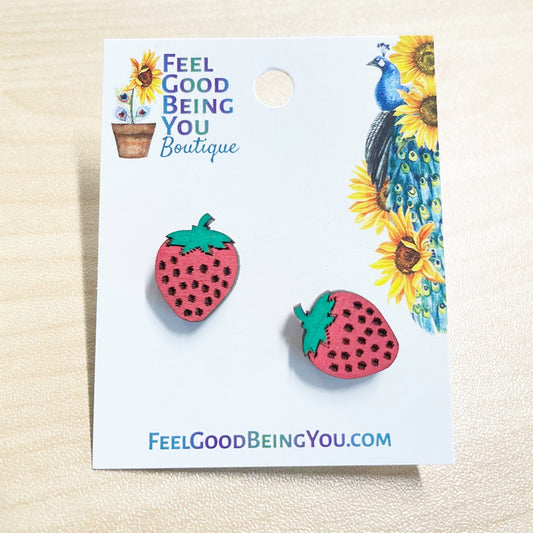 Strawberry Studs