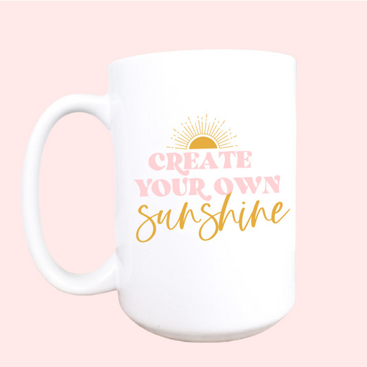Create Your Own Sunshine Mug