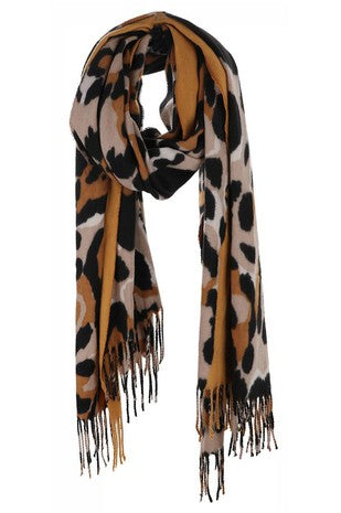 Oblong Tassel Scarf