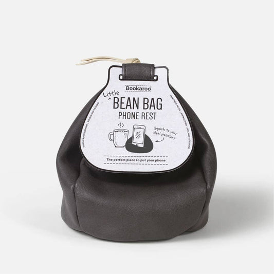 Little Bean Bag Phone Rest: Charcoal