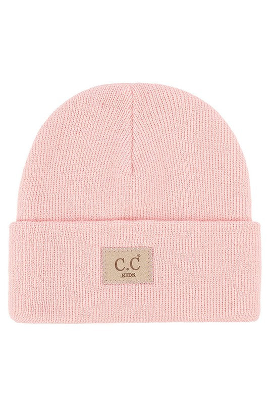 CC Ribbed Kids Beanie