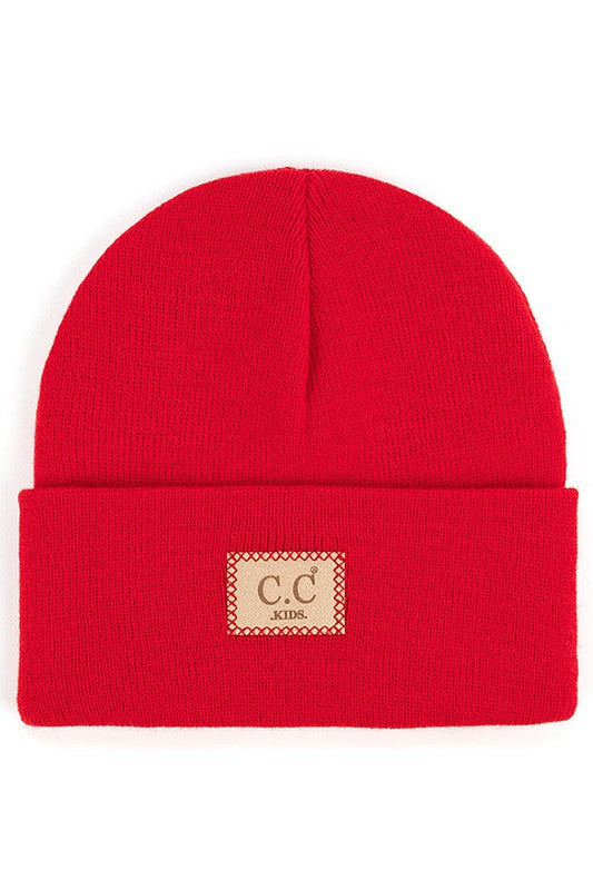 CC Ribbed Kids Beanie