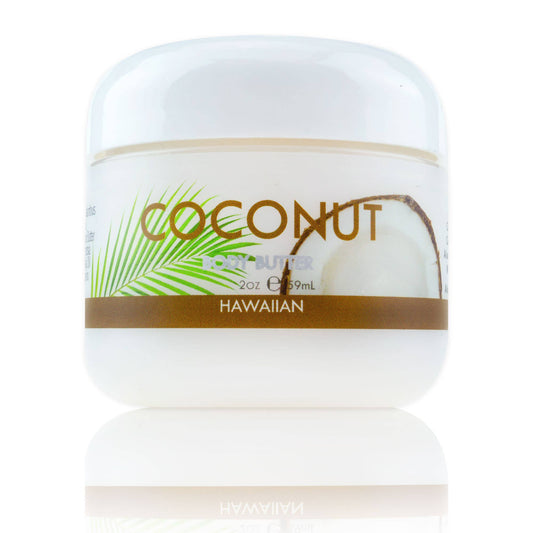 Coconut Body Butter with Aloe, Mac. Nut & Coconut Oil 2 oz