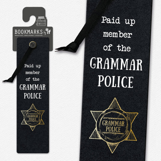 Literary Bookmarks: Grammar Police