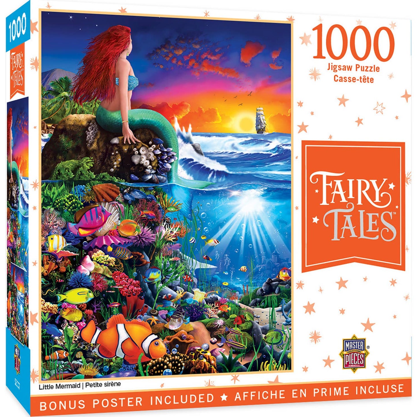 Classic Fairy Tales - Little Mermaid 1000 Piece Puzzle