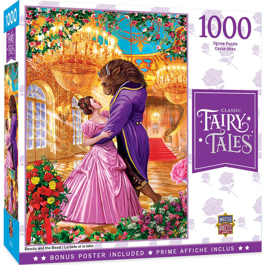 Classic Fairy Tales - Beauty and the Beast 1000 Piece Puzzle