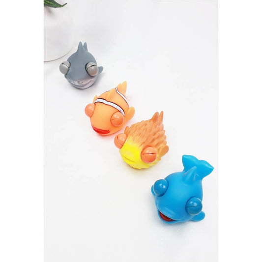 Eye Popping Ocean Animals Squishy Toy: MIX COLOR / ONE