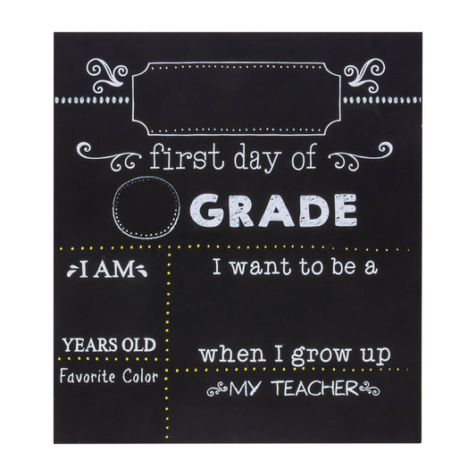 Gradeschool Milestones Chalkboard