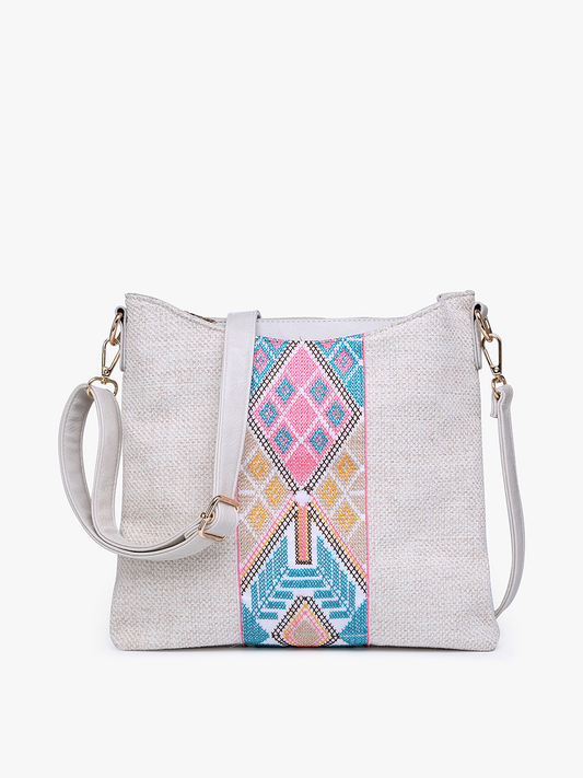 Emma Tribal 3 Compartment Crossbody