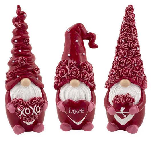 Rosy Love Resin Gnomes