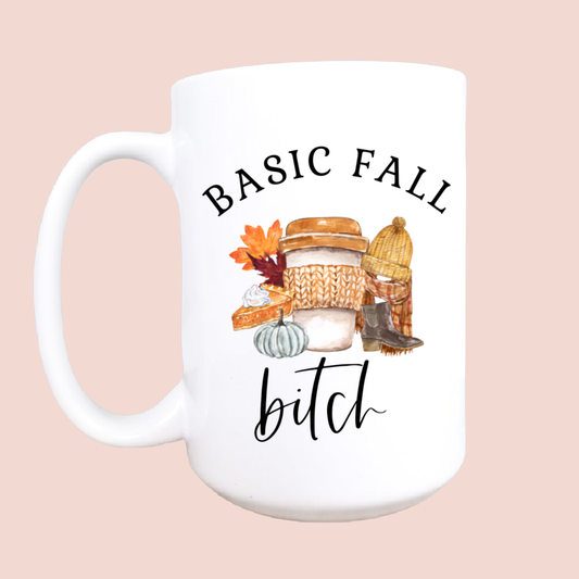 Basic fall bitch mug