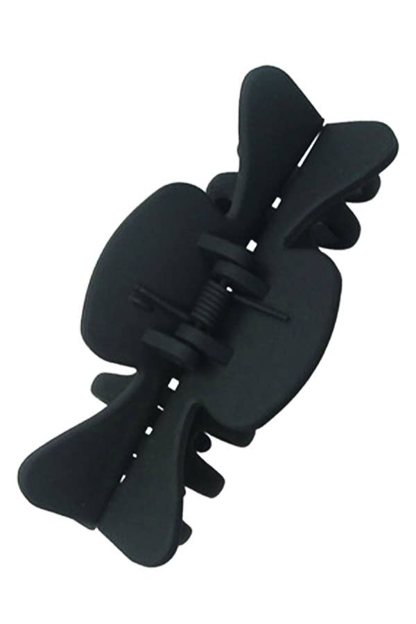 Matte Black Color Hair Claw Clip