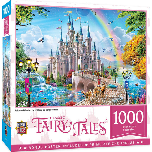 Classic Fairy Tales - Fairyland Castle 1000 Piece Puzzle