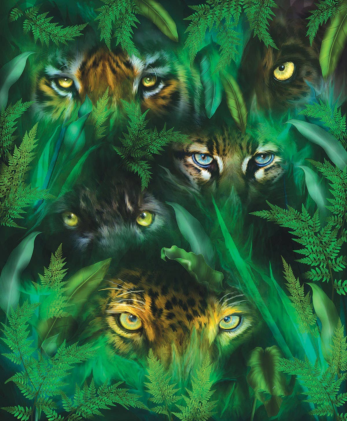 Jungle Eyes 1000 pc