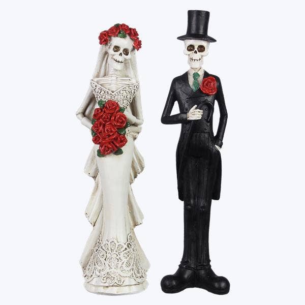 Resin Skeleton Couple