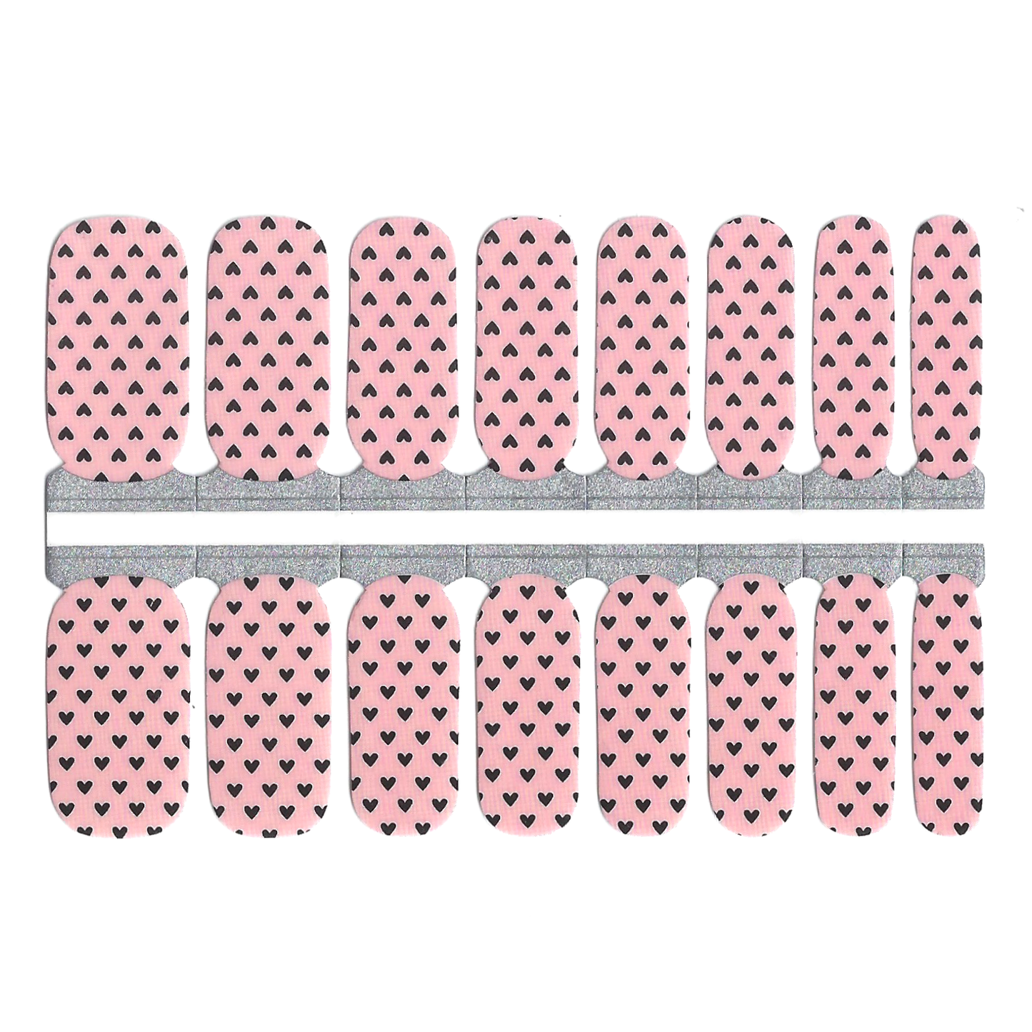 Valentine's Day XOXO Nail Wraps