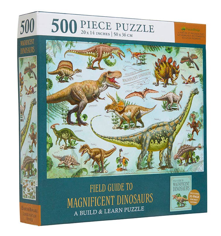 Field Guide to Magnificent Dinosaurs [Jigsaw Puzzle]