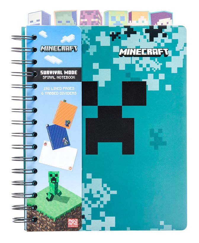 Minecraft: Survival Mode Spiral Notebook