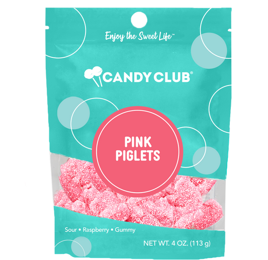 Pink Candy Piglets - Candy Bag